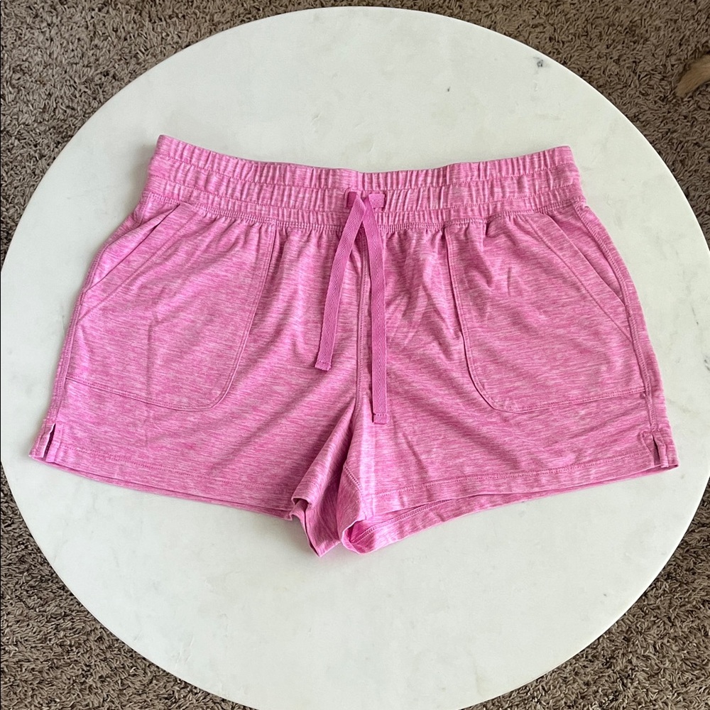 Athletic Shorts Bundle of 3 Medium Pink Coral Blue Drawstrings Pockets - Picture 12 of 16